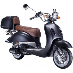 GT UNION Motorroller »Strada«, 125 ccm, 85 km/h, Euro 5, (Set), mit Topcase